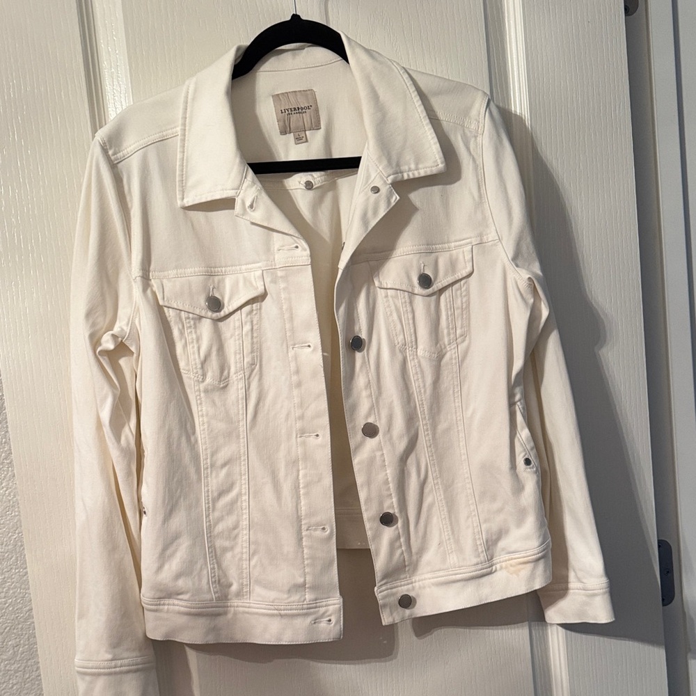 Universal Thread Off-White Denim Jacket
